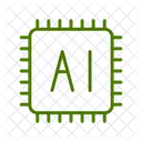 Microprocessor Processor Chip Microchip Icon