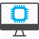 Micropuce Microprocesseur Puce De Processeur Icône