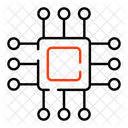 Micropuce Microprocesseur Puce De Processeur Icon