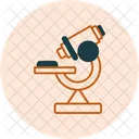 Microscope Science Laboratory Icon