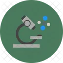 Microscope Science Research Icon