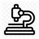 Microscope Analyse Examen Icône