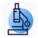 Microscope Analysis Research Icon