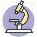 Microscope Magnifying Science Icon