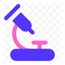 Microscope Research Experiment Icon