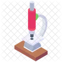 Microscope Optical Instrument Research Tool Icon