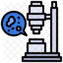 Microscope Observation Education Icon