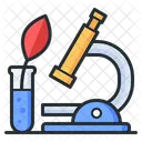 Microscope Biology Science Icon