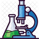 Microscope Science Flask Icon