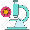 Microscope Medical Observation Icon