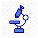 Microscope Biotechnology Experiment Icon