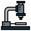 Microscope Science Observation Icon