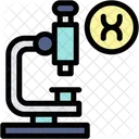 Microscope Science Laboratory Icon