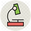 Microscope Magnifying Science Icon