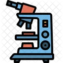 Microscope Science Research Icon