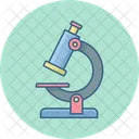 Microscope Lab Biology Icon