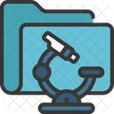 Microscope Folder  Icon