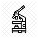 Microscope Genetic Engineering Icon