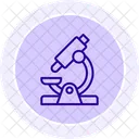 Microscope Laboratory Science Icon