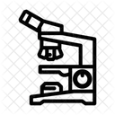 Microscope Genetic Engineering Icon