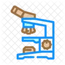 Microscope Genetic Engineering Icon