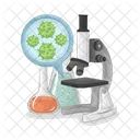 Microscope Laboratory Science Icon