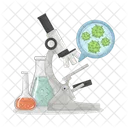 Microscope Laboratory Science Icon