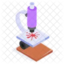 Microscope Medical Research Icon