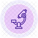 Microscope Science Laboratory Icon