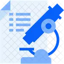 Microscope Research Lab Icon