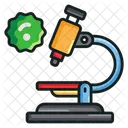 Light Microscope Lab Equipment Microscope Icon