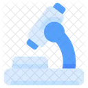Microscope Health Lab Icon