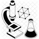 Microscopic Eyepiece Lens Icon