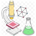 Microscopic Eyepiece Lens Icon