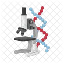 Microscopio Laboratorio Ciencia Icono