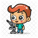 Microscopio Icono