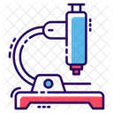 Microscopio Equipo Medico Microscopio Optico Icono