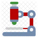 Microscopio Biologia Ciencia Icono
