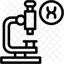 Microscopio Ciencia Laboratorio Ícone