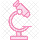 Microscopio Duotonico Icone De Linha Icon