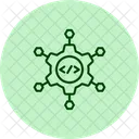 Microservices Pentaglow Icon