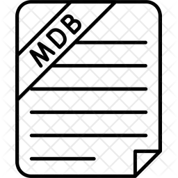Microsoft Access Database Icon - Files & Folders Line Icons | IconScout