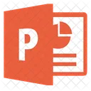 Microsoft Powerpoint 파일 프로그래밍 아이콘