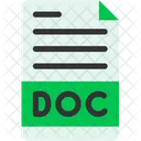 Microsoft Word Document Legacy File Format File Type Icon
