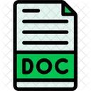 Microsoft Word Document Legacy File File Type Icon