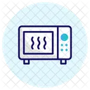 Microwave Meal Solution Convenience Icon