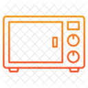 Microwave Food Cooking Icon