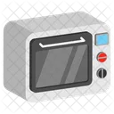 Microwave Hotel Oven Heat Box Icon