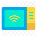 Smart Microwave Automation Internet Of Things Icon