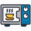 Microwave Micro Cook Electric Oven Icon